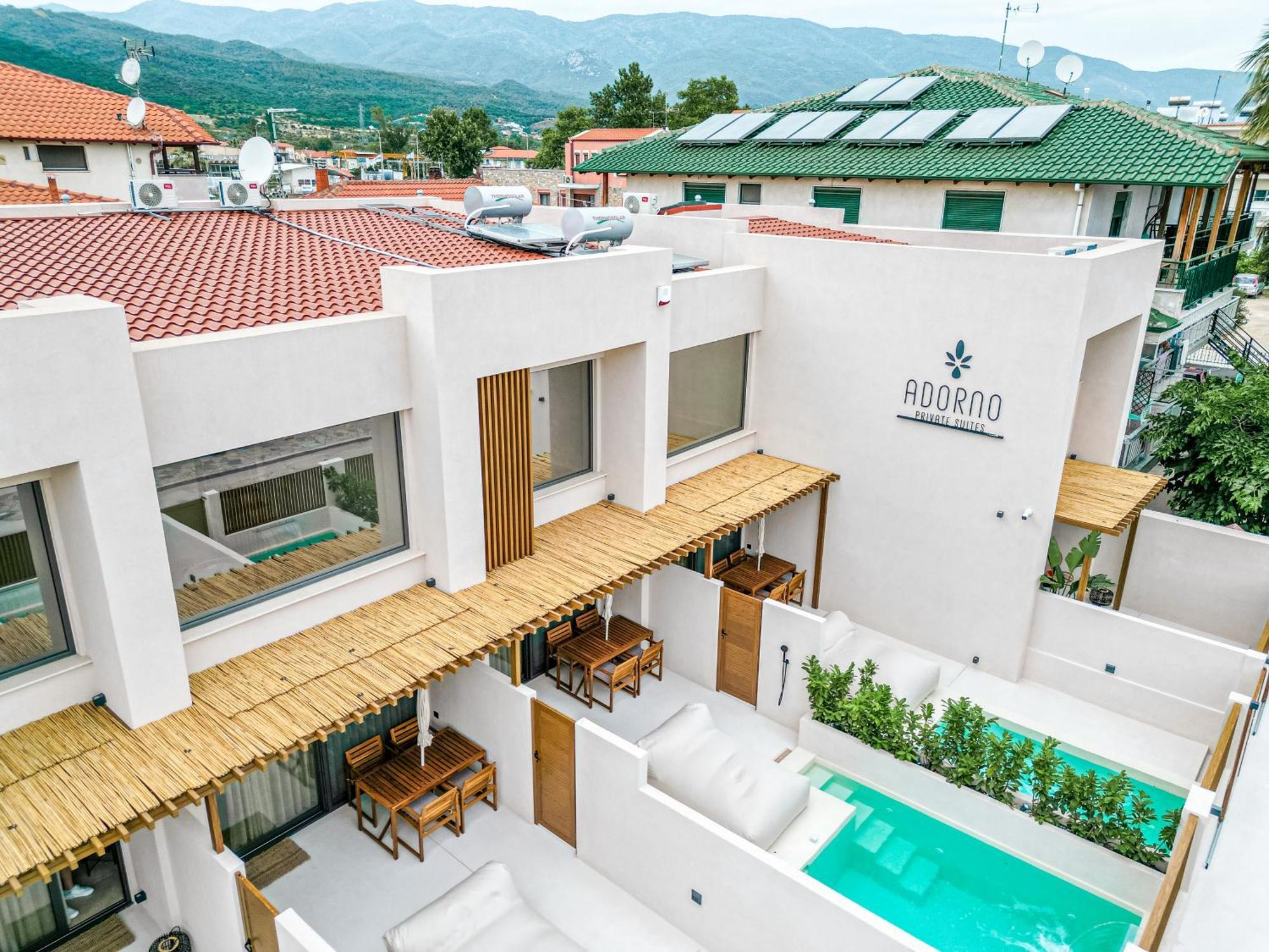 Adorno Private Suites Only Adults & Kids 12 Plus Vrasná Exteriér fotografie