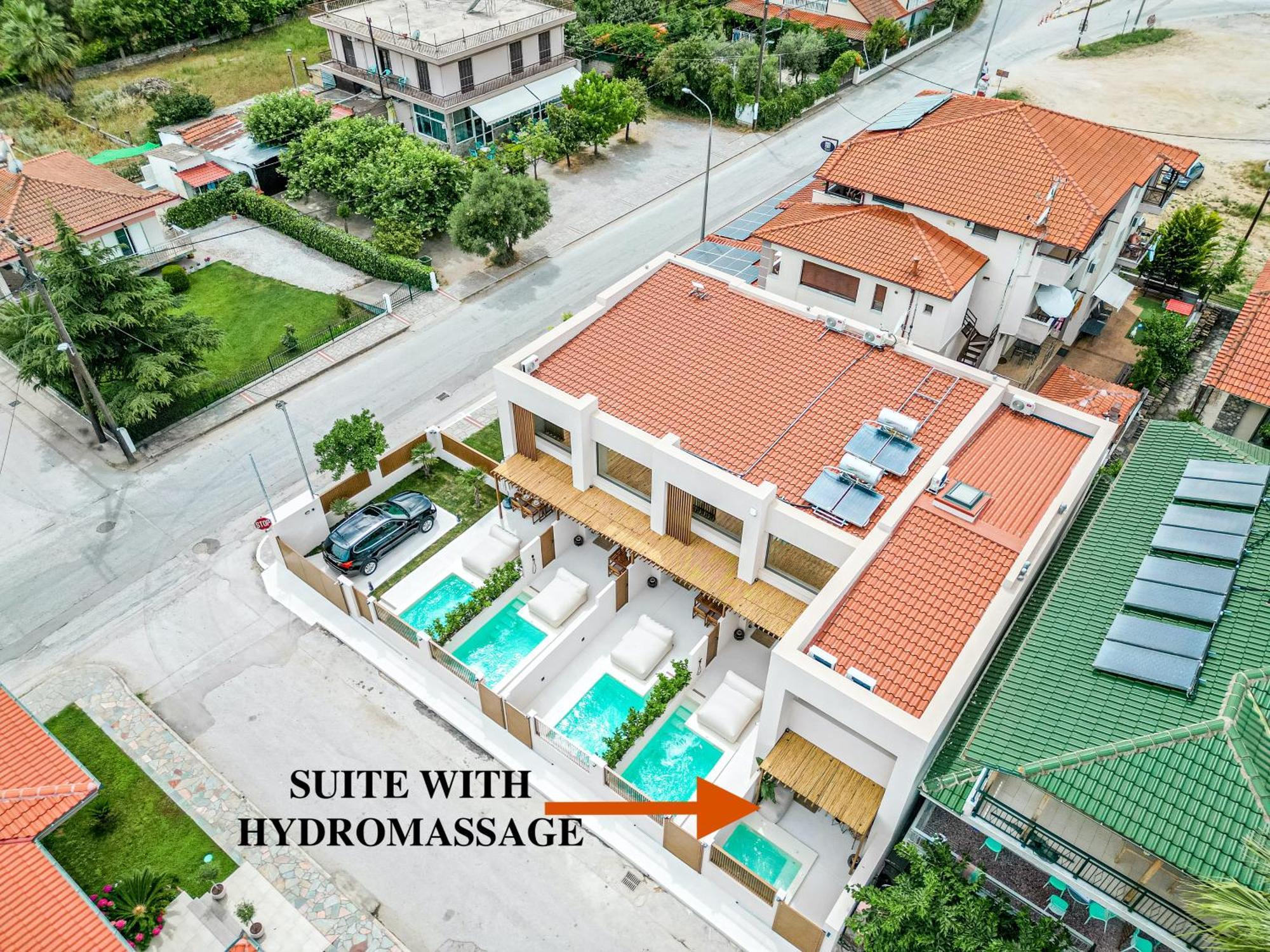 Adorno Private Suites Only Adults & Kids 12 Plus Vrasná Exteriér fotografie